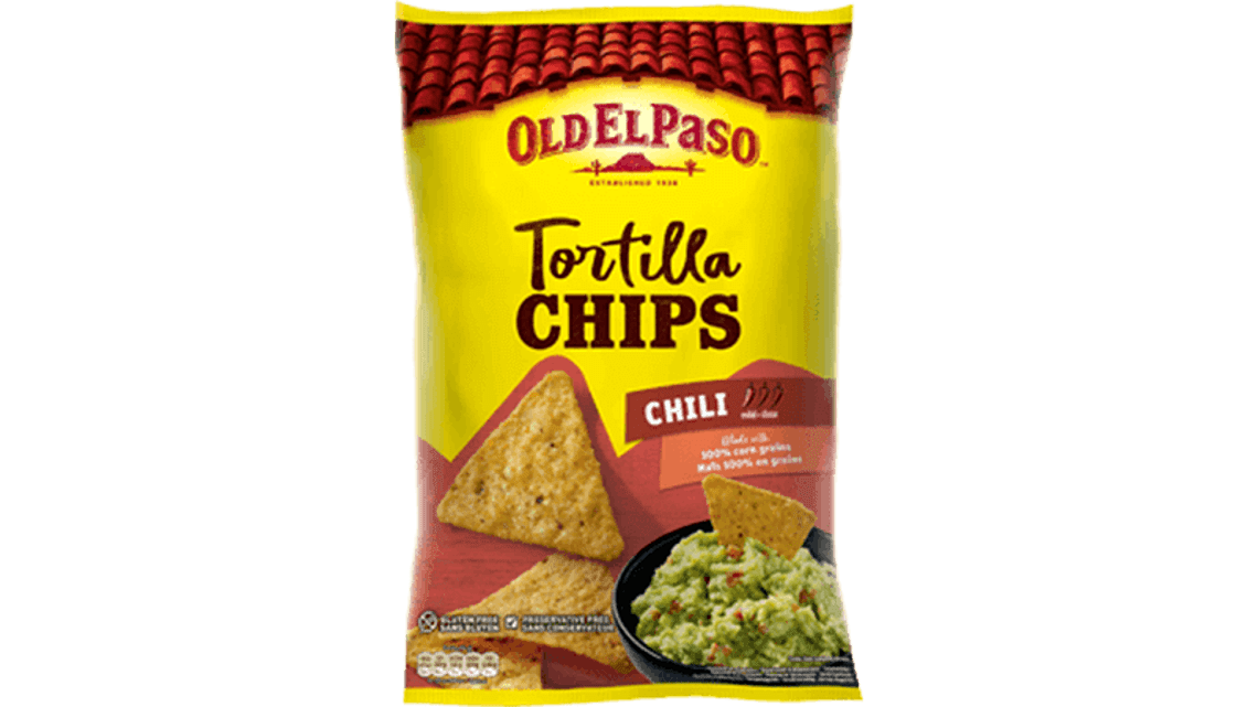 chilli tortilla chips